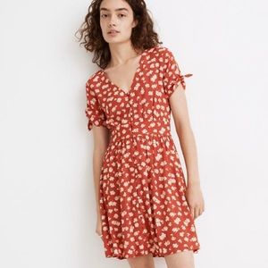 Madewell Button Front Dress (Size 6)